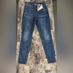 American Eagle Outfitters Dark Blue Skinny Jeans